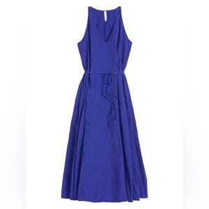Athleta Canopy Parachute Dress Poseidon Blue Tank Light-weight Midi Dress XS